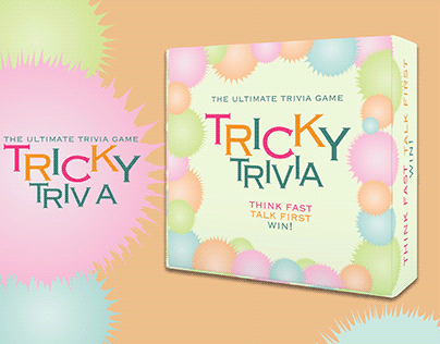 Tricky Trivia Board Game Design
