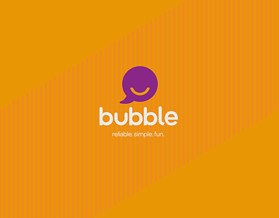 Bubble Messaging App / Logo and App Design