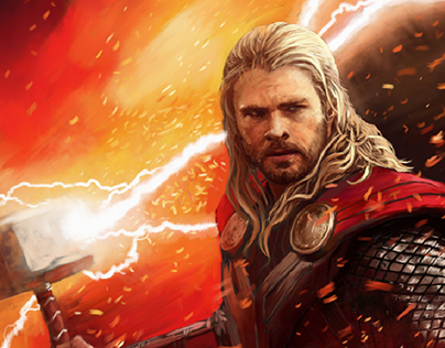 Painting #3 Thor