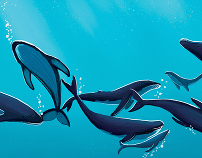 Illustrations for Endeavor: Deep Sea