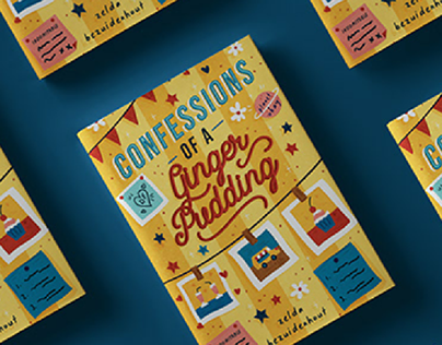 Book Cover Design - Confessions of a Ginger Pudding