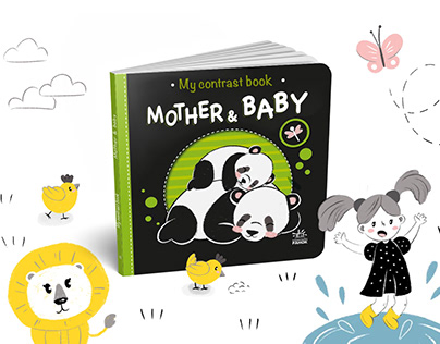 Children picture book series ''My contrast book"