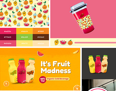 Fruit Juice Brand Moodboard
