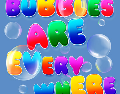 Bubble letters
