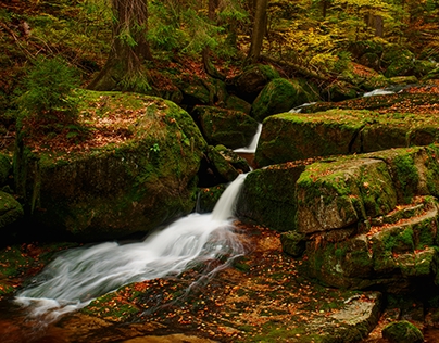 Jedlová Creek Waterfalls