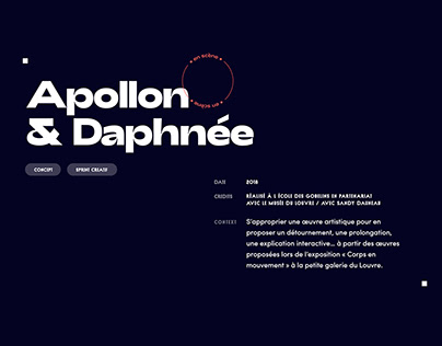 Apollon & Daphnée