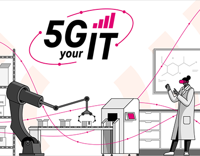 T-Mobile 5G Your IT Illustrations
