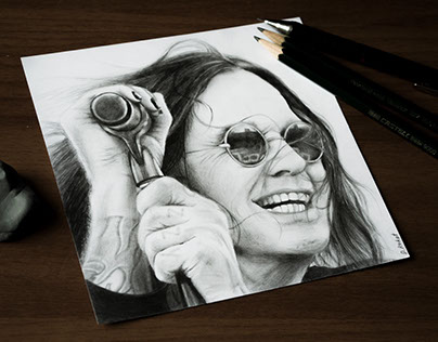 Ozzy Osbourne Drawing