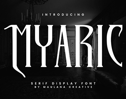 Myaric Serif Display Font
