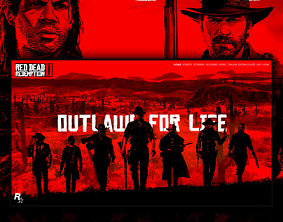 Red Dead Redemption 2 Concept UI Design