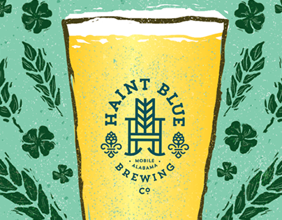 Haint Blue Brewing Launch Party Graphic