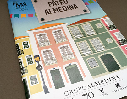 Marketing graphic materials for Grupo Almedina