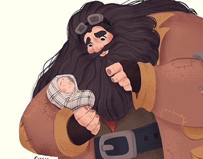 Hagrid Illustration