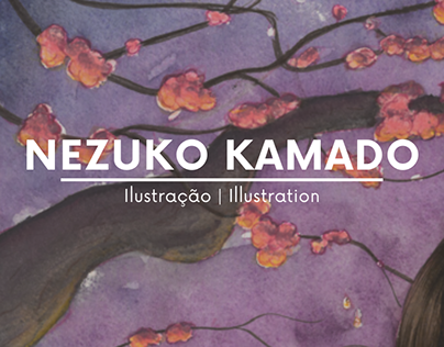 Nezuko Kamado- Fanart illustration