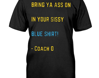 Sissy blue t shirt