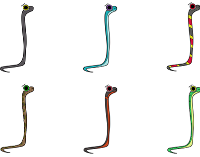 Serpent Stickers Pack