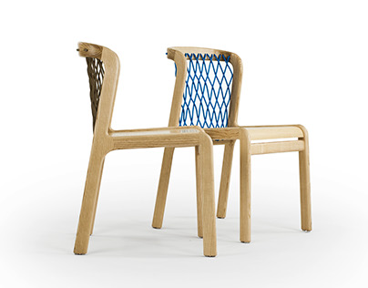 NET - wooden chair