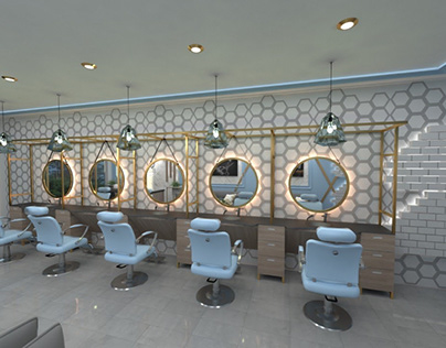 Men haircut salon in Turkey