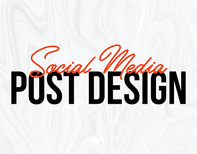 Social Media Post Design (Multiple Projects)