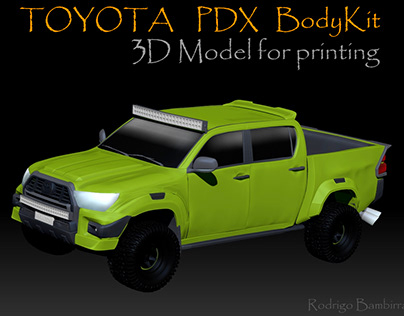 Toyota PDX BodyKit - 3D model
