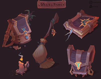 Witch's Props
