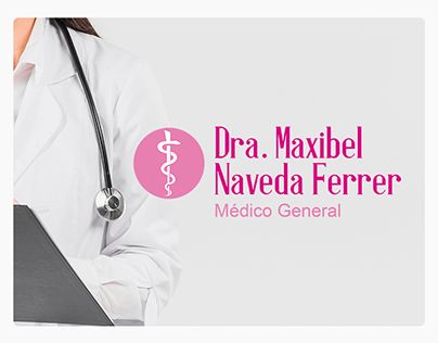 Identificador y Papelería Dra. Maxibel Naveda