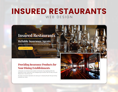 Website Design - Insured Restaurants