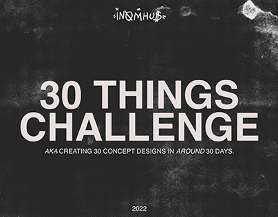 30 THINGS CHALLENGE