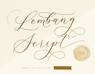 Lembang Script - Decorative Calligraphy