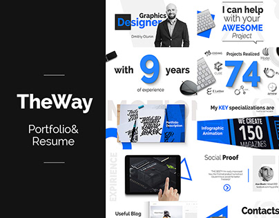 TheWay - Portfolio & Resume