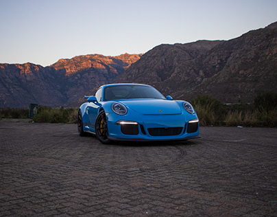 Porsche GT3 in the Mountains