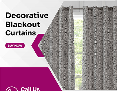 Buy Online Decorative Blackout Curtains in USA