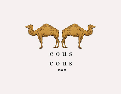 Logo and brand identity for Cous Cous Bar, Prague