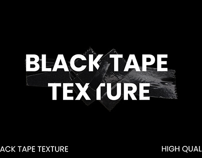 20 Black Tape Textures
