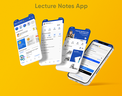 Lecture Notes App / E-Commerce App /UniPubs