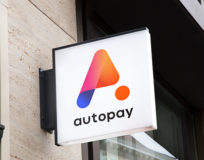 Autopay. Branding of financial online service.