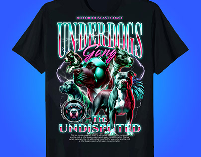 Under Dogs T-shirt Design