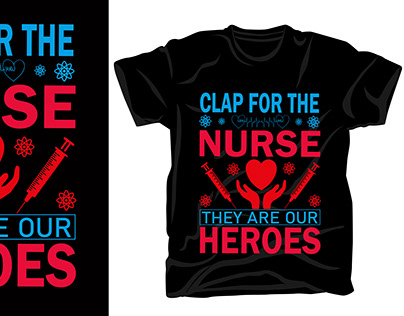 Nurse T-shirt Clap for the nurse-