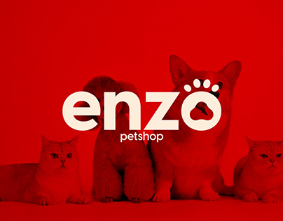 ENZO | PET SHOP | PERSONAL BRANDING & LOGO