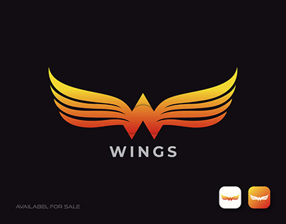 Letter W Winger - Logo Design