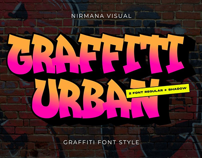 Graffiti Urban Typeface - Graffiti Font Style