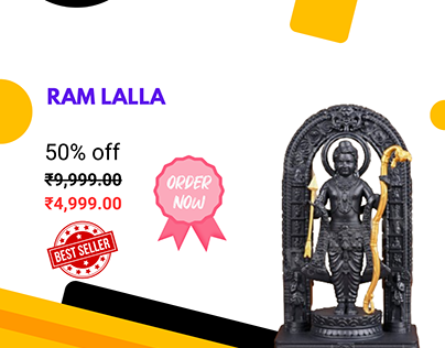 Buy Ram Lalla Idol- Statues Shop Now – theartarium