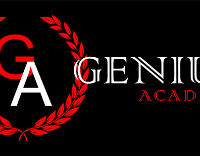 logo for genius academy