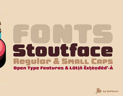 Stoutface Display Fonts