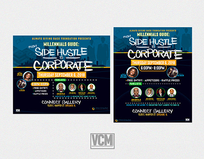 Flyer Concept - Side Hustle to Corporate Event