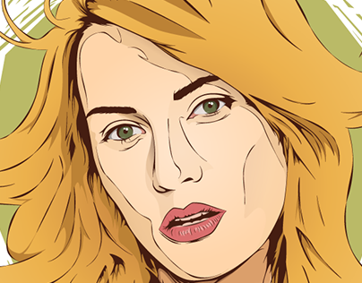 Kate Winslet | Lineart Vector