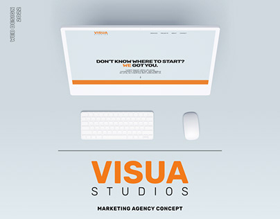 Visua Studios Web Design Concept