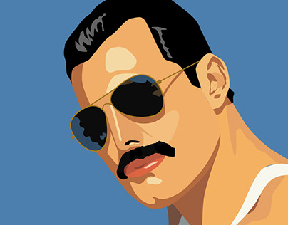 Freddie Mercury Illustration