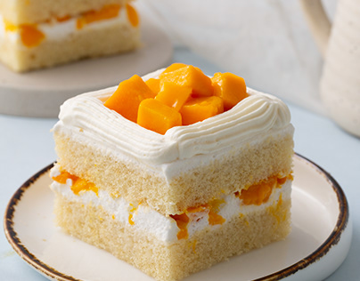 Get Mango Cheesecake Pastry Online from Theobroma