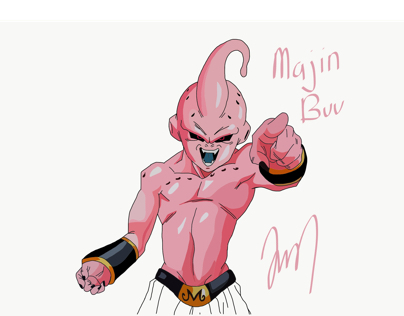 Majin Buu designs, themes, templates and downloadable graphic